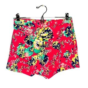 COPPER KEY floral  skort size‎ small